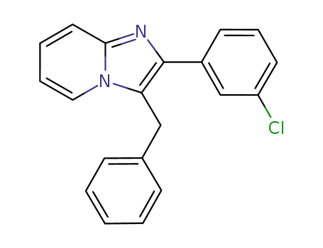3-benzyl-2-(3-chlorophenyl)-1H-imidazo[1,2-a]pyridine