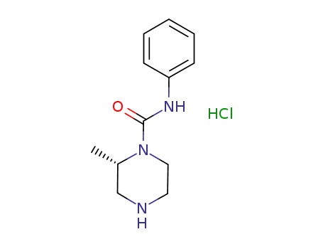 (2S)-2-methyl-N-phenyl-1-piperazinecarboxamide hydrochloride