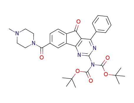 C<sub>33</sub>H<sub>37</sub>N<sub>5</sub>O<sub>6</sub>