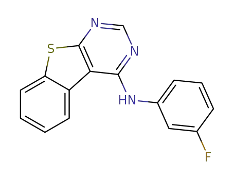 benzo[4,5]thieno[2,3-d]pyrimidin-4-yl-(3-fluoro-phenyl)-amine