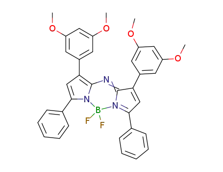 C<sub>36</sub>H<sub>30</sub>BF<sub>2</sub>N<sub>3</sub>O<sub>4</sub>