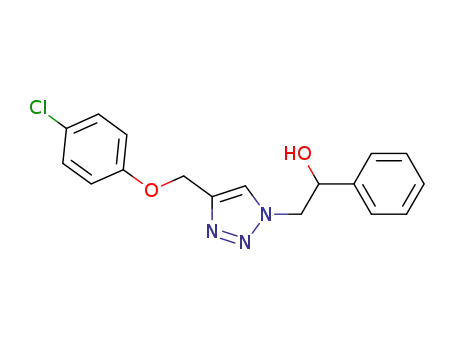 4-[(4-chlorophenoxy)methyl]-α-phenyl-1H-1,2,3-triazole-1-ethanol