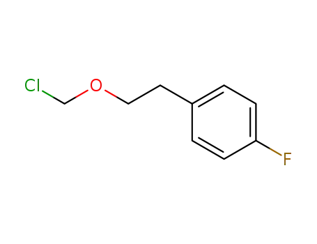 1-[2-(Chloromethoxy)ethyl]-4-fluorobenzene