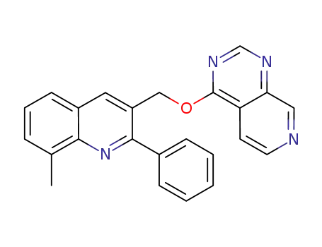 4-[(8-methyl-2-phenylquinolin-3-yl)methoxy]pyrido[3,4-d]pyrimidine