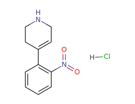 4-(2-nitro-phenyl)-1,2,3,6-tetrahydro-pyridine hydrochloride