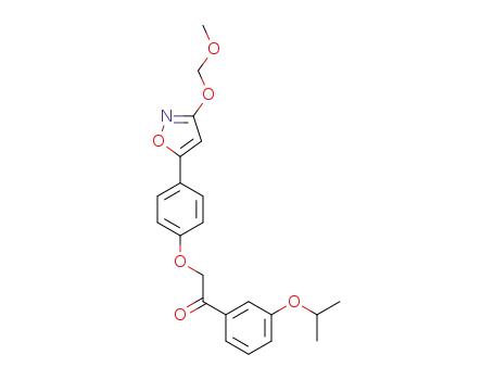 1-{3-[(1-methylethyl)oxy]phenyl}-2-{[4-(3-{[(methyloxy)methyl]oxy} isoxazol-5-yl)phenyl]oxy}ethanone