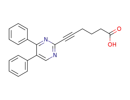 6-(4,5-diphenylpyrimidin-2-yl)-5-hexynoic acid