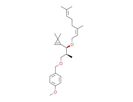 1-[(2S,3S)-3-(3,3-dimethylcycloprop-1-enyl)-3-((Z)-3,7-dimethylocta-2,6-dienyloxy)-2-methylpropoxymethyl]-4-methoxybenzene