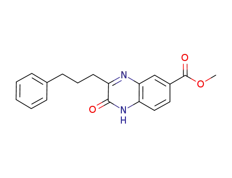 methyl 2-oxo-3-(3-phenylpropyl)-1,2-dihydroquinoxaline-6-carboxylate