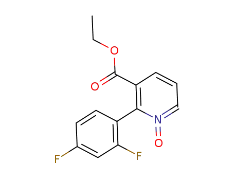 2-(2,4-difluorophenyl)-3-(ethoxycarbonyl)pyridine 1-oxide