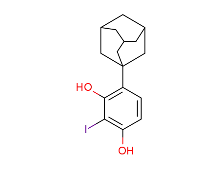4-(1-adamantyl)-2-iodobenzene-1,3-diol
