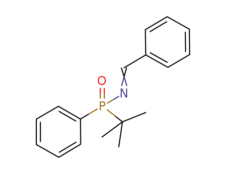 (+/-)-P-t-butyl-P-phenyl-N-phosphinoyl benzaldimine