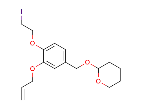 2-[3-allyloxy-4-(2-iodoethoxy)benzyloxy]tetrahydropyran