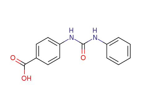 Molecular Structure of 5467-09-4 (4-[(ANILINOCARBONYL)AMINO]BENZOIC ACID)