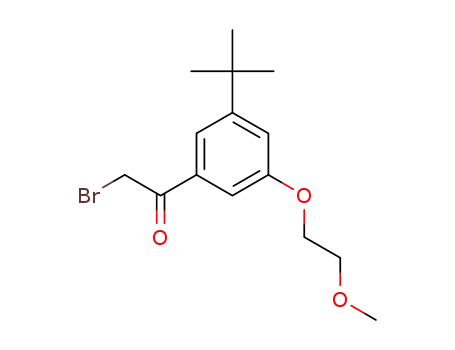2-Bromo-1-[3-tert-butyl-5-(2-methoxyethoxy)phenyl]ethanone