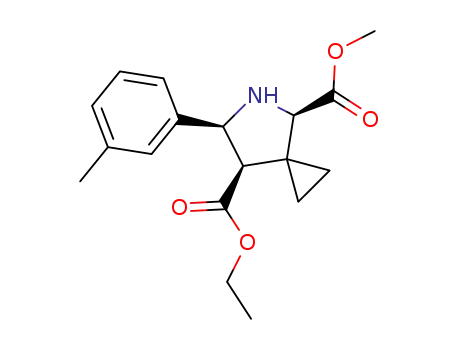 (4R,6S,7R)-7-ethyl 4-methyl 6-m-tolyl-5-azaspiro[2.4]heptane-4,7-dicarboxylate