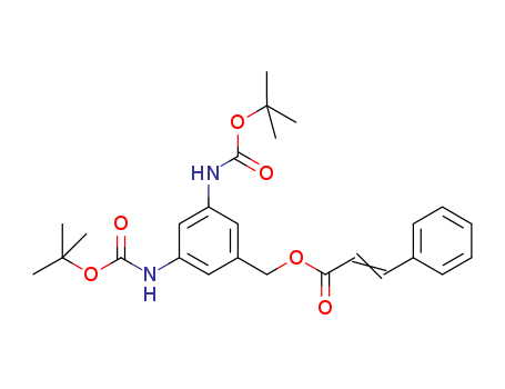 3,5-bis(tert-butoxycarbonylamino)benzyl cinnamate｜lookchem