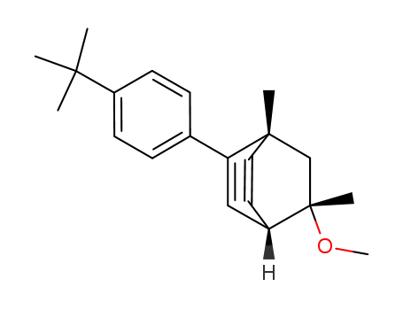 (+)-(1R,4S,5S)-2-(4-tert-butylphenyl)-5-methoxy-1,5-dimethylbicyclo[2.2.2]octa-2,7-diene