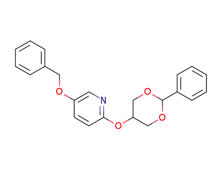 5-benzyloxy-2-(2-phenyl-[1,3]dioxan-5-yloxy)pyridine