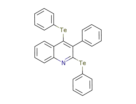 3-phenyl-2,4-bis(phenyltellanyl)quinoline