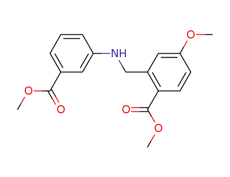 methyl 4-(methyloxy)-2-[({3-[(methyloxy)carbonyl]phenyl}amino)methyl]benzoate