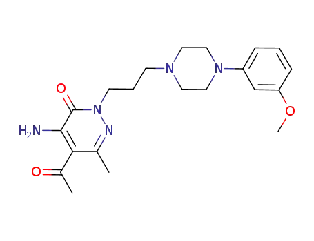 5-acetyl-4-amino-2-{3-[4-(3-methoxyphenyl)piperazin-1-yl]propyl}-6-methylpyridazin-3(2H)-one