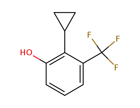 2-cyclopropyl-3-trifluoromethyl-phenol