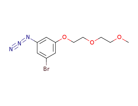 1-azido-3-bromo-5-(2-(2-methoxyethoxy)ethoxy)benzene