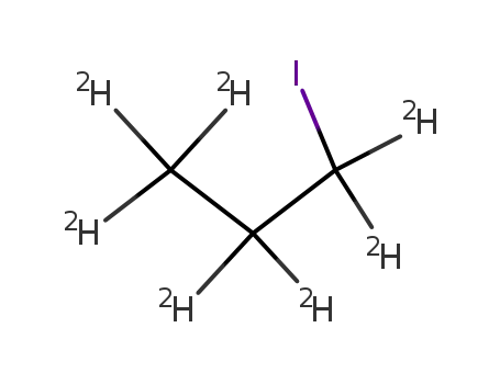 Molecular Structure of 59012-23-6 (1-IODOPROPANE-D7)
