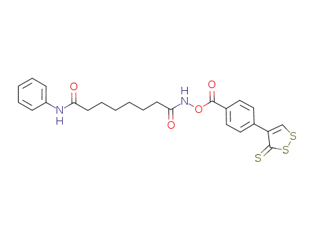 N<sup>1</sup>-phenyl-N<sup>8</sup>-(4-(3-thioxo-3H-1,2-dithiol-4-yl)benzoyloxy)octanediamide