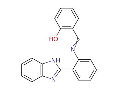 Molecular Structure of 116506-13-9 (Phenol, 2-[[[2-(1H-benzimidazol-2-yl)phenyl]imino]methyl]-, (E)-)