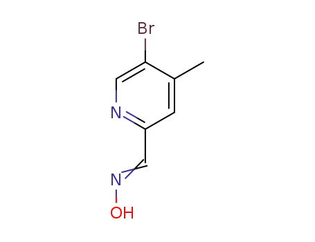 5-bromo-4-methyl-pyridine-2-carbaldehyde oxime
