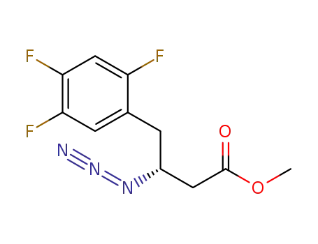(R)-methyl 3-azido-4-(2,4,5-trifluorophenyl)butanoate