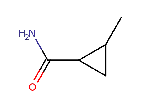 Molecular Structure of 81428-99-1 (2-MethylcyclopropanecarboxaMide)