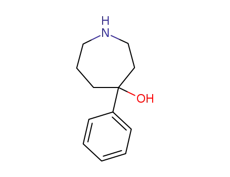 Molecular Structure of 1202-87-5 (1H-Azepin-4-ol, hexahydro-4-phenyl-)
