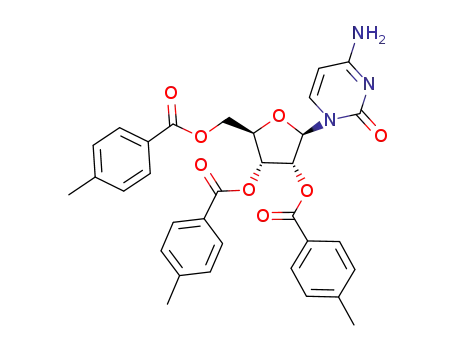 2',3',5'-tri-O-tetra(4-methylbenzoyl)cytidine