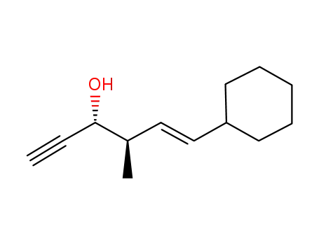 (3R,4R,E)-6-cyclohexyl-4-methylhex-5-en-1-yn-3-ol