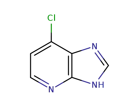 Molecular Structure of 6980-11-6 (7-chloro-1H-imidazo[4,5-b]pyridine)