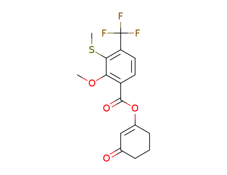 3-(2-methoxy-3-methylthio-4-(trifluoromethyl)benzoyloxy)-cyclohex-2-enone
