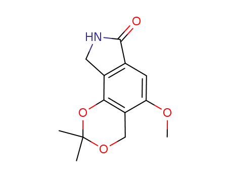 1,3-Dioxino[4,5-e]isoindol-7(4H)-one, 8,9-dihydro-5-methoxy-2,2-dimethyl-