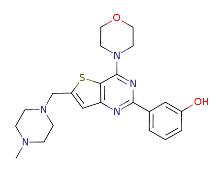 Molecular Structure of 885616-78-4 (PI-540)