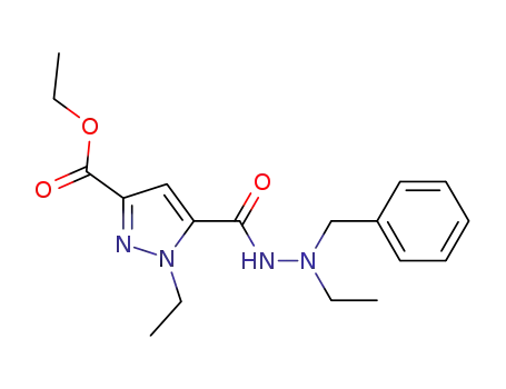 ethyl 5-[(2-benzyl-2-ethylhydrazino)carbonyl]-1-ethyl-1H-pyrazole-3-carboxylate