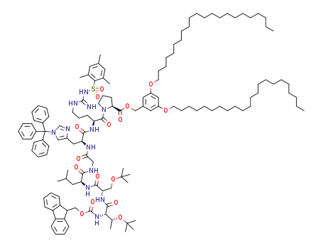 Molecular Structure of 1258442-37-3 (C<sub>134</sub>H<sub>198</sub>N<sub>12</sub>O<sub>16</sub>S)