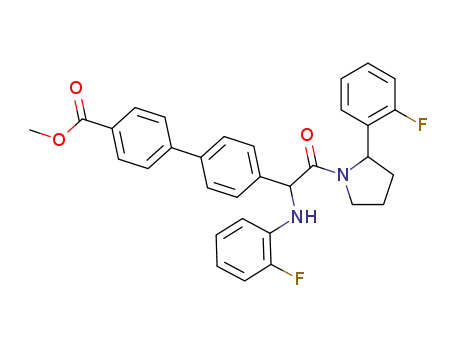 C<sub>32</sub>H<sub>28</sub>F<sub>2</sub>N<sub>2</sub>O<sub>3</sub>