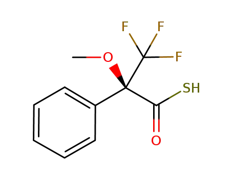 (S)-2-methoxy-2-trifluoromethyl-2-phenylacetic thioacid
