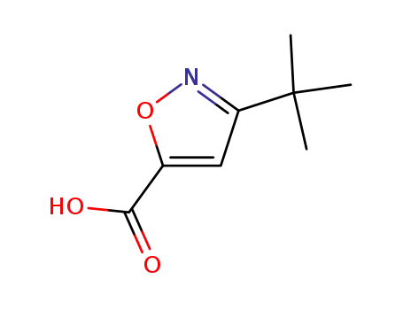 5-이속사졸카르복실산,3-(1,1-디메틸에틸)-(9CI)