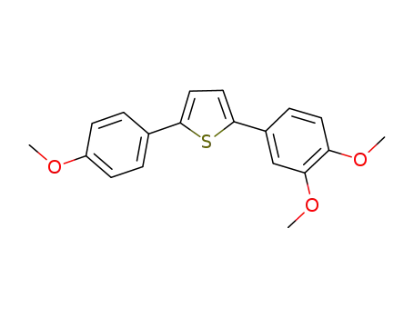 2-(3,4-dimethoxyphenyl)-5-(4-methoxyphenyl)thiophene