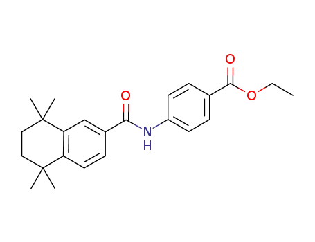Molecular Structure of 127697-58-9 (N-(4-Ethoxyphenylcarbonyl)-1,1,4,4-tetramethyltetralin-6-carboxamide)