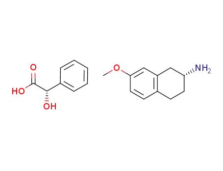 (R)-7-methoxy-1,2,3,4-tetrahydronaphthalen-2-amine (S)-mandelate