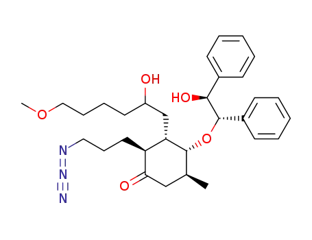 (2S,5S,4R,5S)-2-(3-azidopropyl)-4-[(1S,2S)-2-hydroxy-1,2-diphenylethoxy]-3-(2-hydroxy-6-methoxyhexyl)-5-methylcyclohexanone